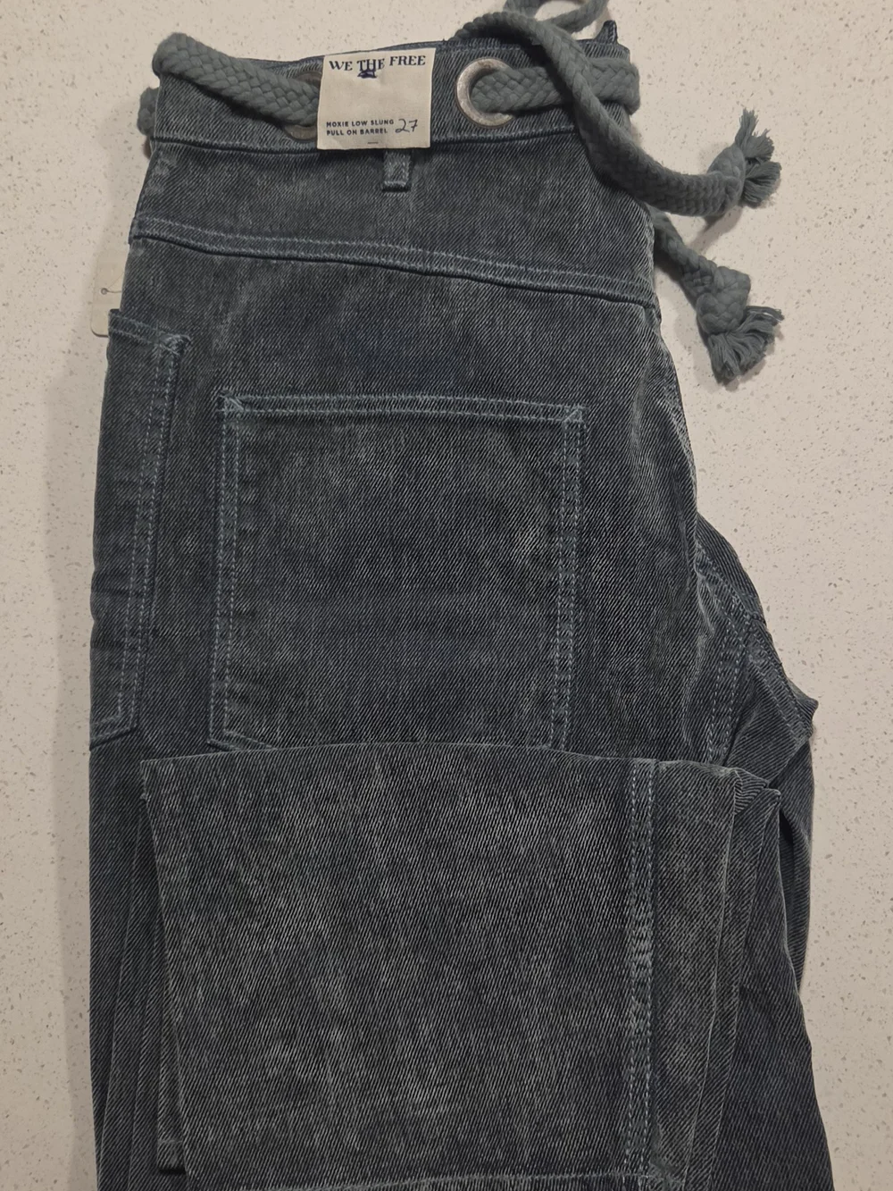 Free People Moxie Barrel Jeans - Picture 3 of 5